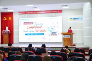 Workshop “Kỹ năng chinh phục doanh nghiệp Hàn Quốc” mang bí kíp bổ ích đến sinh viên Viện Công nghệ Việt - Hàn