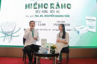 Bác sĩ Nguyễn Quang Tiến ra mắt sách về chăm sóc răng miệng