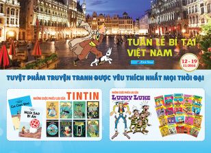 Tin Tin xuất hiện trong tuần lễ bỉ tại việt nam