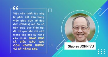 Giáo sư John Vu: Trí tuệ nhân tạo có thể thay đổi thế giới, nhưng giáo dục mới quyết định tương lai loài người