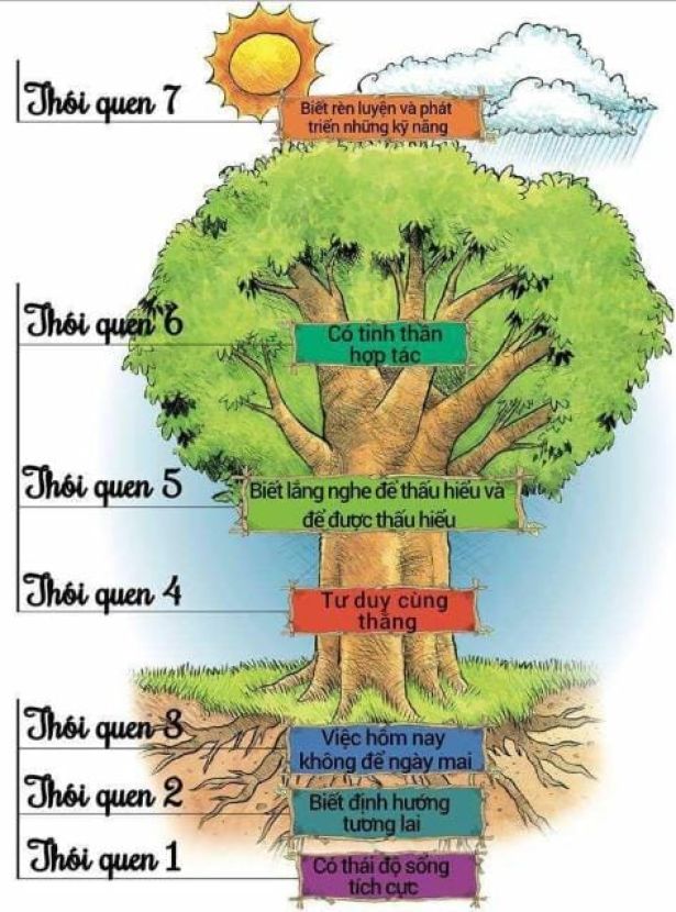 Bài học từ '7 thói quen của bạn trẻ thành đạt'