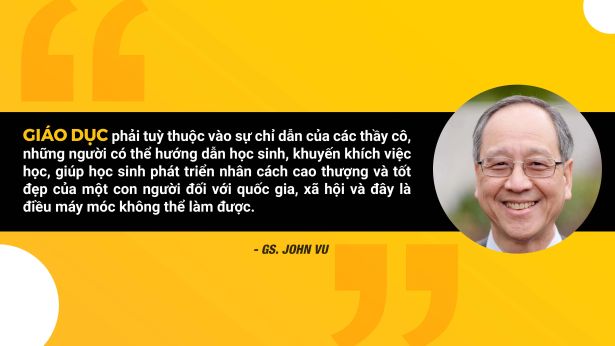 Giáo sư John Vu – Nguyên Phong bàn về AI trong giáo dục