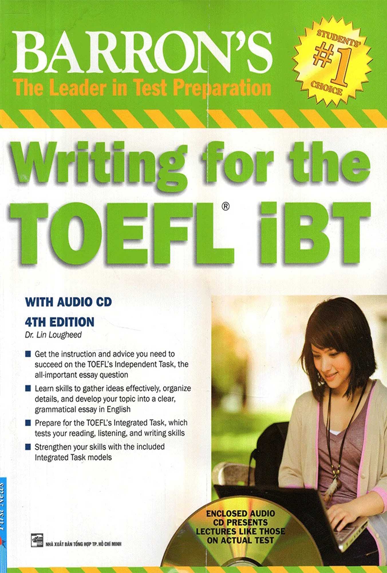 Barron'S Writing For The Toefl Ibt 4Th (Kèm Cd)