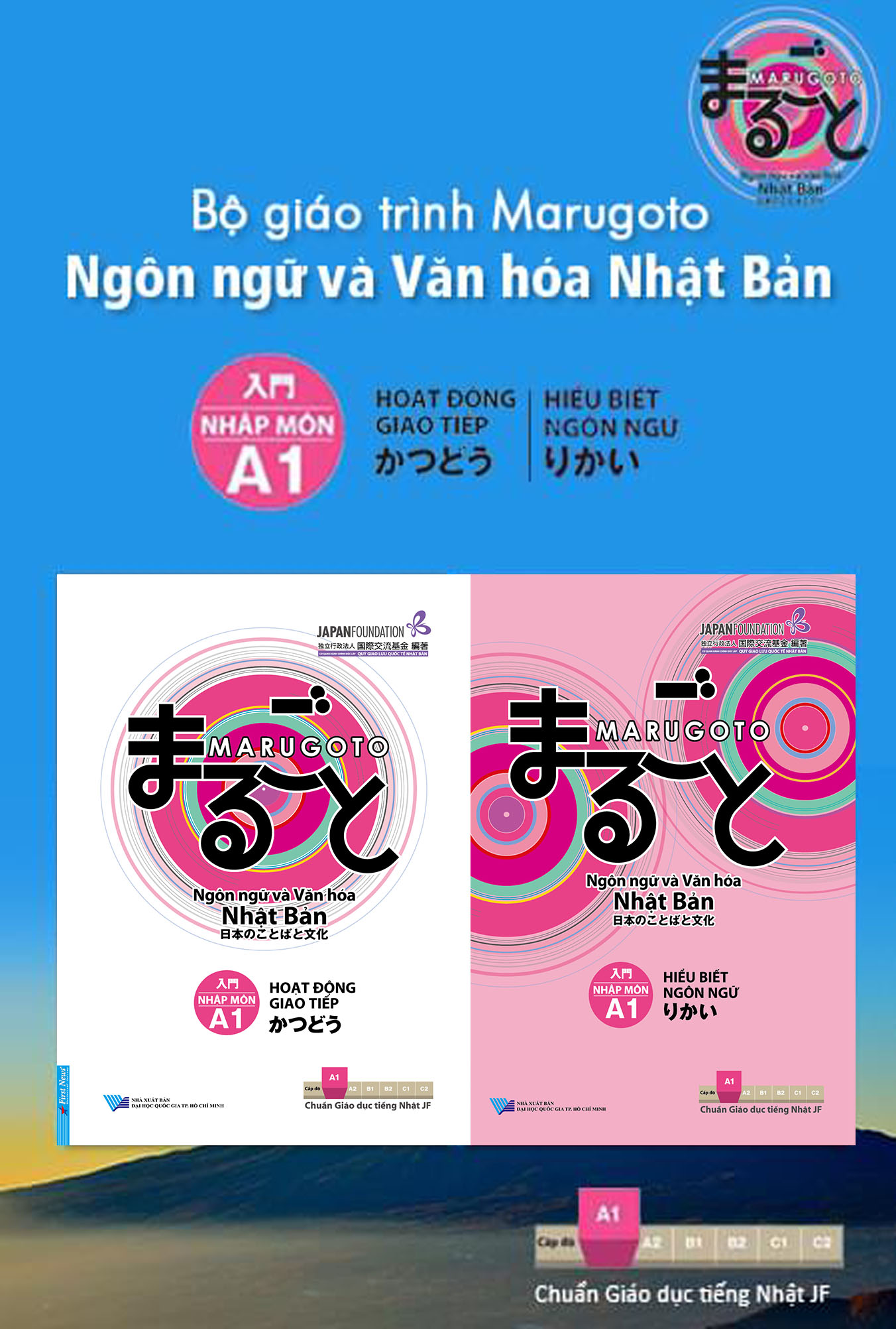 Bộ Giáo Trình Marugoto Ngôn Ngữ Và Văn Hóa Nhật Bản (Hiểu Biết Ngôn Ngữ + Hoạt Động Giao Tiếp) Nhập Môn A1