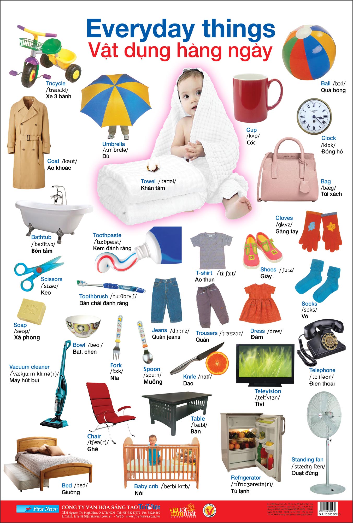 Poster Lớn - Vật Dụng Hàng Ngày