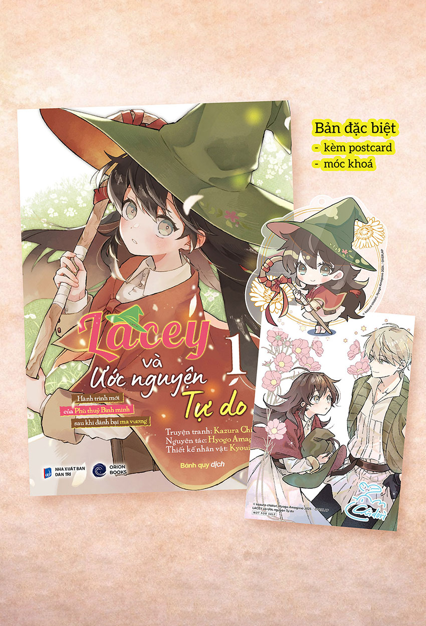 Lacey Và Ước Nguyện Tự Do 1 ~ Hành trình mới của Phù thủy Bình minh sau khi đánh bại ma vương (Bản đặc biệt)