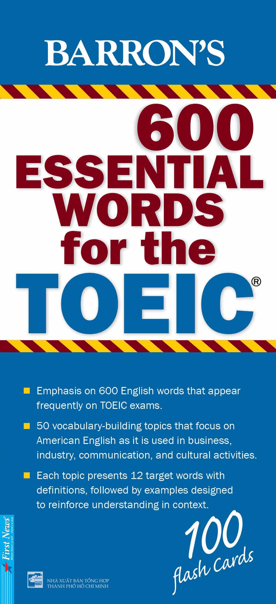 Hộp Flash Cards - 600 Essential Words For The Toeic