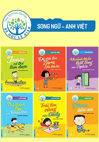 Bộ Sách Song Ngữ(Anh – Việt) - Bé Học Lễ Giáo