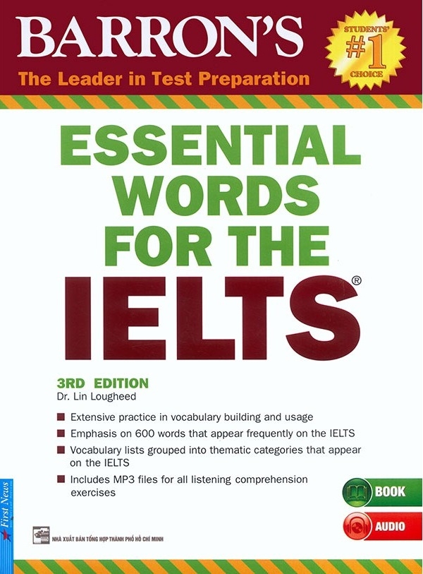 Barron'S Essential Words For The Ielts - 3Rd Edition