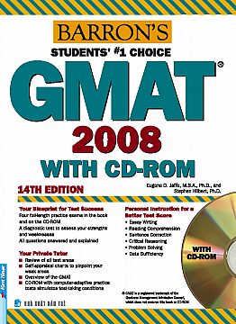 Barron’S Gmat 2008 With Cd-Rom, 14Th Edition