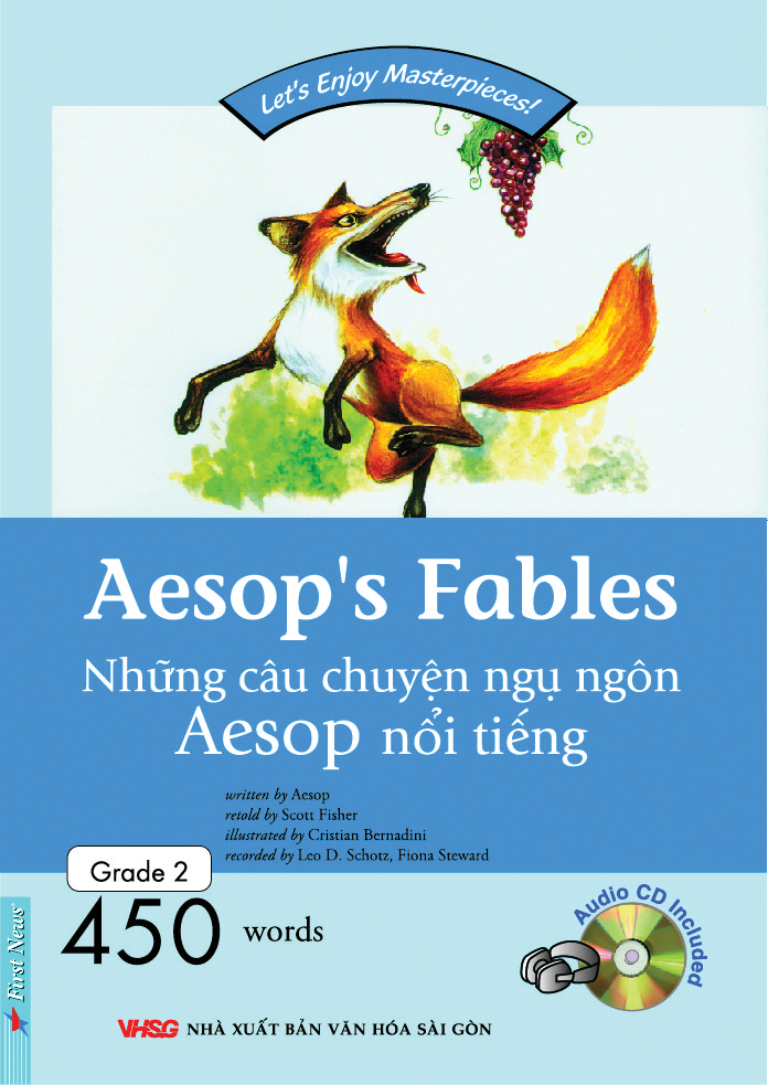 Happy Reader - Những Câu Chuyện Ngụ Ngôn Aesop Nổi Tiếng - Kèm CD