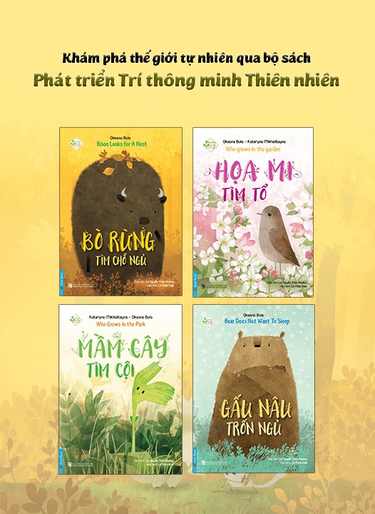 Bộ Sách Thiếu Nhi Phát Triển Trí Thông Minh Thiên Nhiên