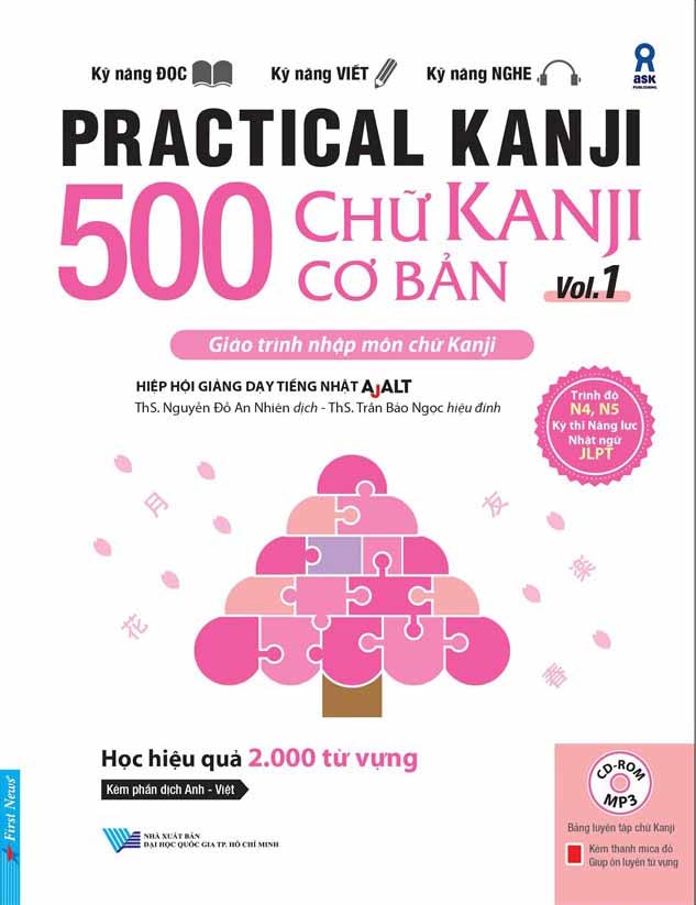 500 Chữ Kanji Cơ Bản Vol.1