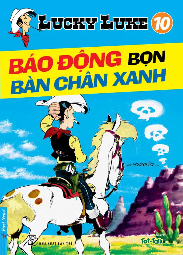 Lucky Luke Tập 10 - Báo Động Bọn Bàn Chân Xanh